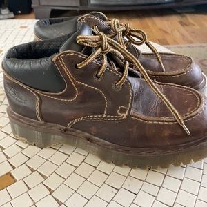 Doc martens  vintage short ankle boots! Chunky!